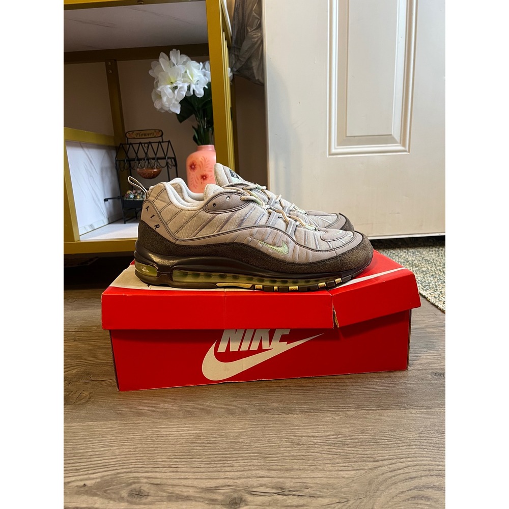 Nike Air Max 98 Men's Vast Grey Mint 640744-011 Size 13